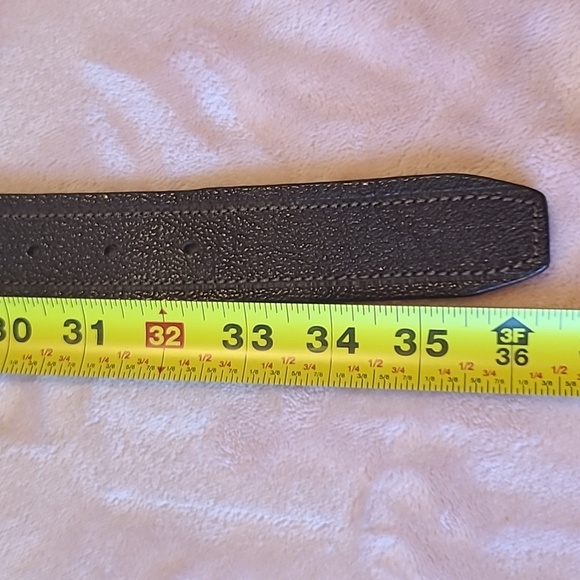 Banana Republic Genuine Leather Belt Size 30 Made in Italy - Picture 9 of 11